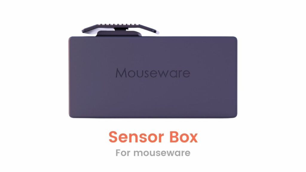 Sensor box for Mouseware - A Head controlled mouse for the upper limb disbled.